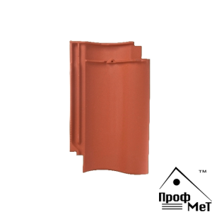 Керамическая черепица Meyer-Holsen Vario одинарная красная натуральная