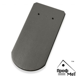 Керамическая черепица Walther Biberschwanzziegel Сланцевый благородный ангоб