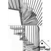 Винтовая лестница Rondo Zink Plus