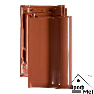 Creaton Titania медно-красная, ангобированная